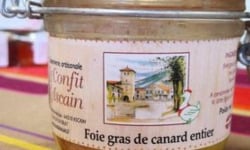 Le Confit d'Ascain - Foie gras de canard entier fermier 180g