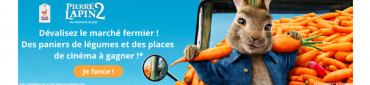 Pierre Lapin 2 - dévalisez le marché fermier !