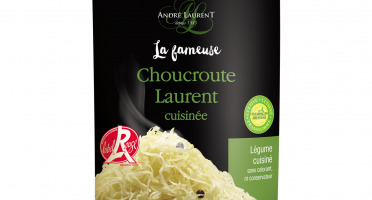 Choucroute André Laurent - La Fameuse Choucroute Laurent Cuisinée - Lot De 12 Boites De 400g