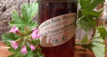 Gourmandises Créoles - Gelée de Pomme au Géranium - Gelée finement parfumée