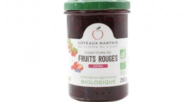 Les Côteaux Nantais - Confiture fruits rouges extra 260g