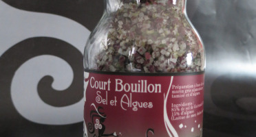 Le Panier à Poissons - Court bouillon- sel de Guérande et algues, pot de 150gr