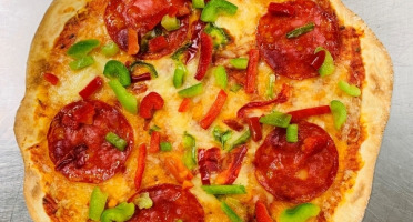 Les Saveurs d'Amatxi - Pizza Chorizo Poivron - 30 cm - précuite