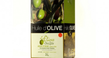 Les amandes et olives du Mont Bouquet - Huile d'olive Picholine 3 litres