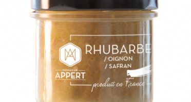 Monsieur Appert - Chutney Rhubarbe/oignon/safran