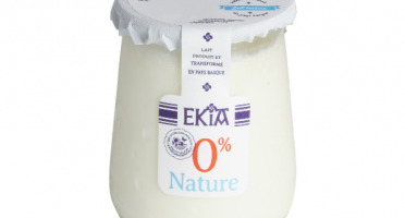 Bastidarra – Ekia - Yaourt 0% Nature - 8 Pots