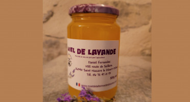 Ferme de Pourcier - Miel de Lavande - 500g