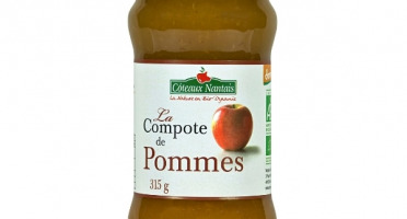 Les Côteaux Nantais - Compote  Pommes 315 G Demeter
