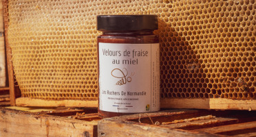 Les Ruchers de Normandie - Confiture de Fraise au miel 460g