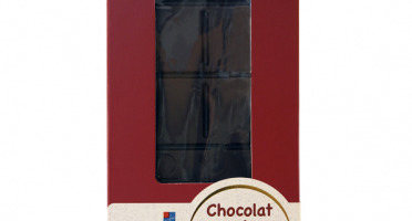 Les amandes et olives du Mont Bouquet - Tablette de Chocolat Noir Nougatine