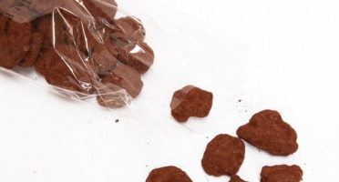 Compagnie Générale de Biscuiterie - Boite Tube De Noix De Pécan Enrobée Chocolat Noir