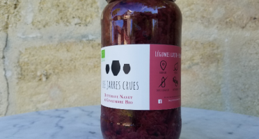 Les Jarres Crues - Betterave Navet & Gingembre Lacto-fermentés BIO - 1 Kg