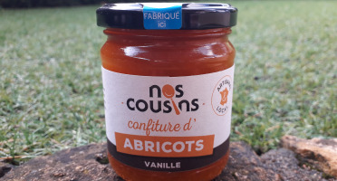 Nos cousins Conserverie - Confiture D'abricot - Vanille 240g