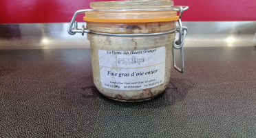 Ferme des Hautes Granges - Foie gras entier d'oie  180g