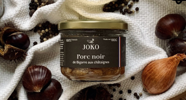 JOKO Gastronomie Sauvage - Terrine de Porc Noir de Bigorre aux châtaignes