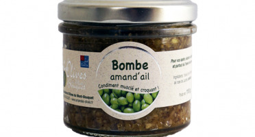 Les amandes et olives du Mont Bouquet - Bombe Amande À L'ail - Condiment
