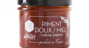 Monsieur Appert - Crème Apéritif Piment Doux Rouge /miel