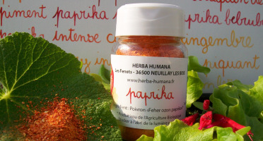 HERBA HUMANA - Paprika Bio Cultivé en France