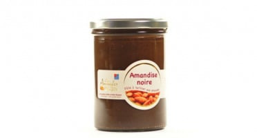 Les amandes et olives du Mont Bouquet - Amandise au chocolat noir et à l'amande 450g