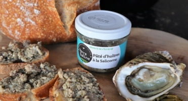 LA FERME DES BALEINES - Paté D'huîtres À La Salicorne - 90 G - Terre Saline