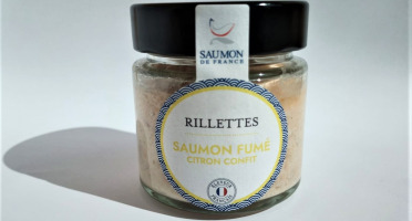 Saumon de France - Rillettes de saumon fumé et citron confit