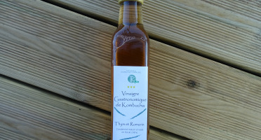 TK Bio - The Kefir et Kombucha Compagnie - Vinaigre Gastronomique de Kombucha Thym Romarin