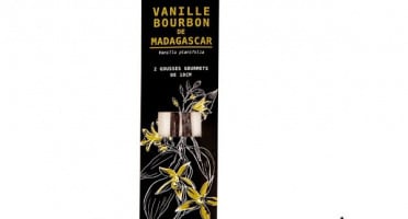 Epices Max Daumin - Vanille Madagascar Bourbon Gourmet & Bio - 2 Gousses 18cm