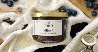 JOKO Gastronomie Sauvage - Mijoté de sanglier aux myrtilles