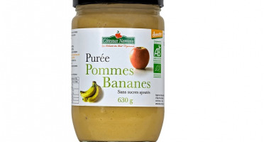Les Côteaux Nantais - Purée Pommes Bananes 630g Bio Demeter