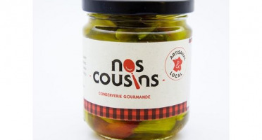 Nos cousins Conserverie - Pickles De Courgettes Au Curcuma