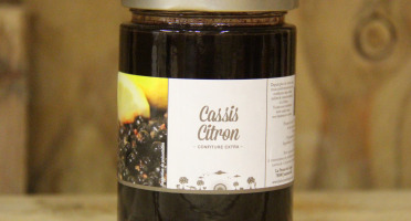 La Ferme du Logis - Confiture de Cassis Citron - Confiture Extra