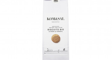 Kom&sal - Biscuits citron fenouil - 120g