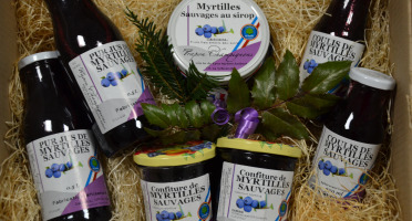 Trapon Champignons - Coffret Gourmandise de Myrtilles