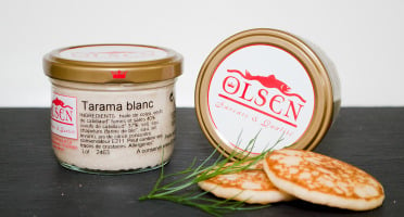 Olsen - Tarama blanc 40% Oeufs de cabillaud, verrine 90g