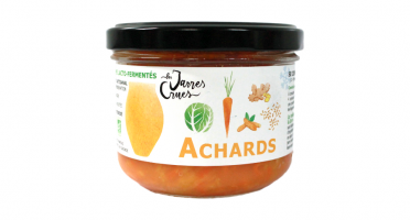 Les Jarres Crues - Achards de Légumes BIO Lacto-fermentés - 220 g