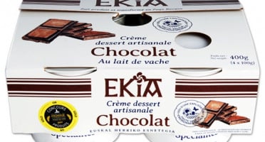Bastidarra – Ekia - Crème Dessert Chocolat 4*100gr