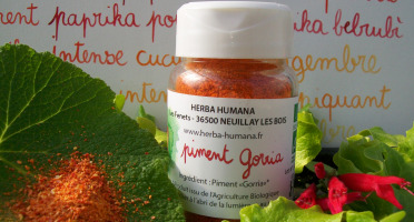 HERBA HUMANA - Piment Gorria Bio 30 g