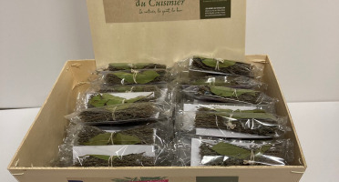 Les Herbes du Roussillon - Bourriche De 100 Mini-bouquets Thym & Laurier Sec