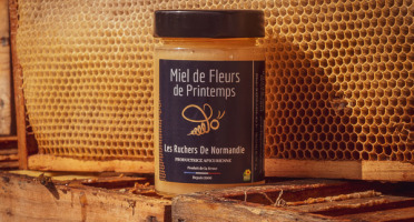 Les Ruchers de Normandie - Miel de Fleurs de printemps crémeux 250g