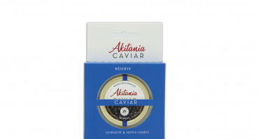 Akitania, Caviar d'Aquitaine - Caviar D'aquitaine Akitania Reserve Rodoide Carton 50g