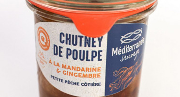 Méditerranée Sauvage - Chutney De Poulpe À La Mandarine Et Gingembre