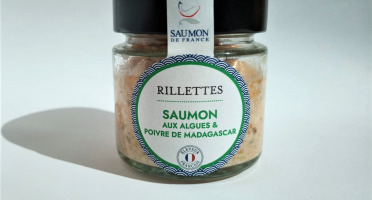 Saumon de France - Rillettes de saumon aux algues et au poivre de Madagascar