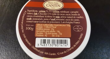 La Fromagerie Marie-Anne Cantin - Petit Pot De Crème Chocolat