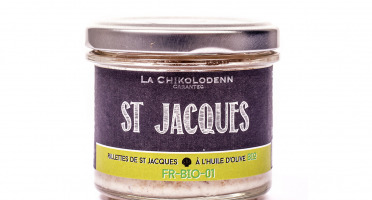 La Chikolodenn - Rillettes De Saint Jacques À L'huile D'olive Bio