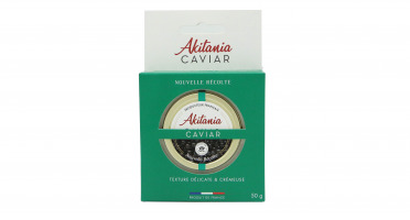 Akitania, Caviar d'Aquitaine - Caviar D'aquitaine Akitania Nouvelle Récolte Coffret 50g
