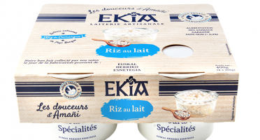 Bastidarra – Ekia - Riz au lait nature  4*100gr