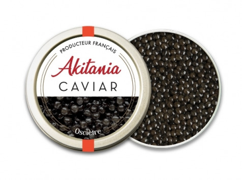 Akitania, Caviar d'Aquitaine - Caviar D'aquitaine Akitania Oscietre 100g
