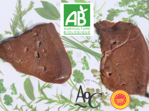 Domaine des Alliers -  Bœuf d'exception - Foie de bœuf, AOC Maine-Anjou, BIO – 300 g  [SURGELÉ]