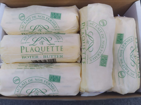 Beurre Plaquette - Pack Anti-Crise 10 Beurres Fleur de sel 250g