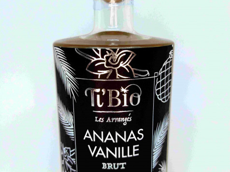 Ti'Bio - Les Arrangés de Célérine - Arrangé "brut" BIO Ananas Vanille